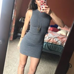Gray Bodycon Dress